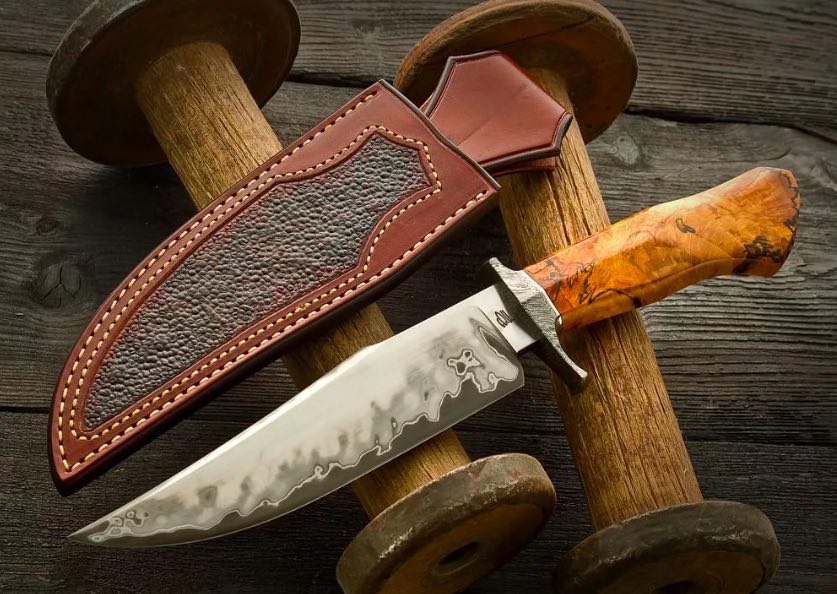 Охотничьи ножи своими руками: изготовление, чертежи, фото и форма лезвия