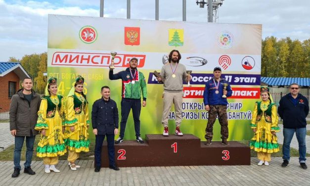 Гия Тибилов — победитель 11 этапа Кубка России по компакт спортингу